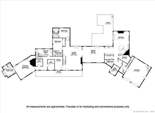a picture of floor plan