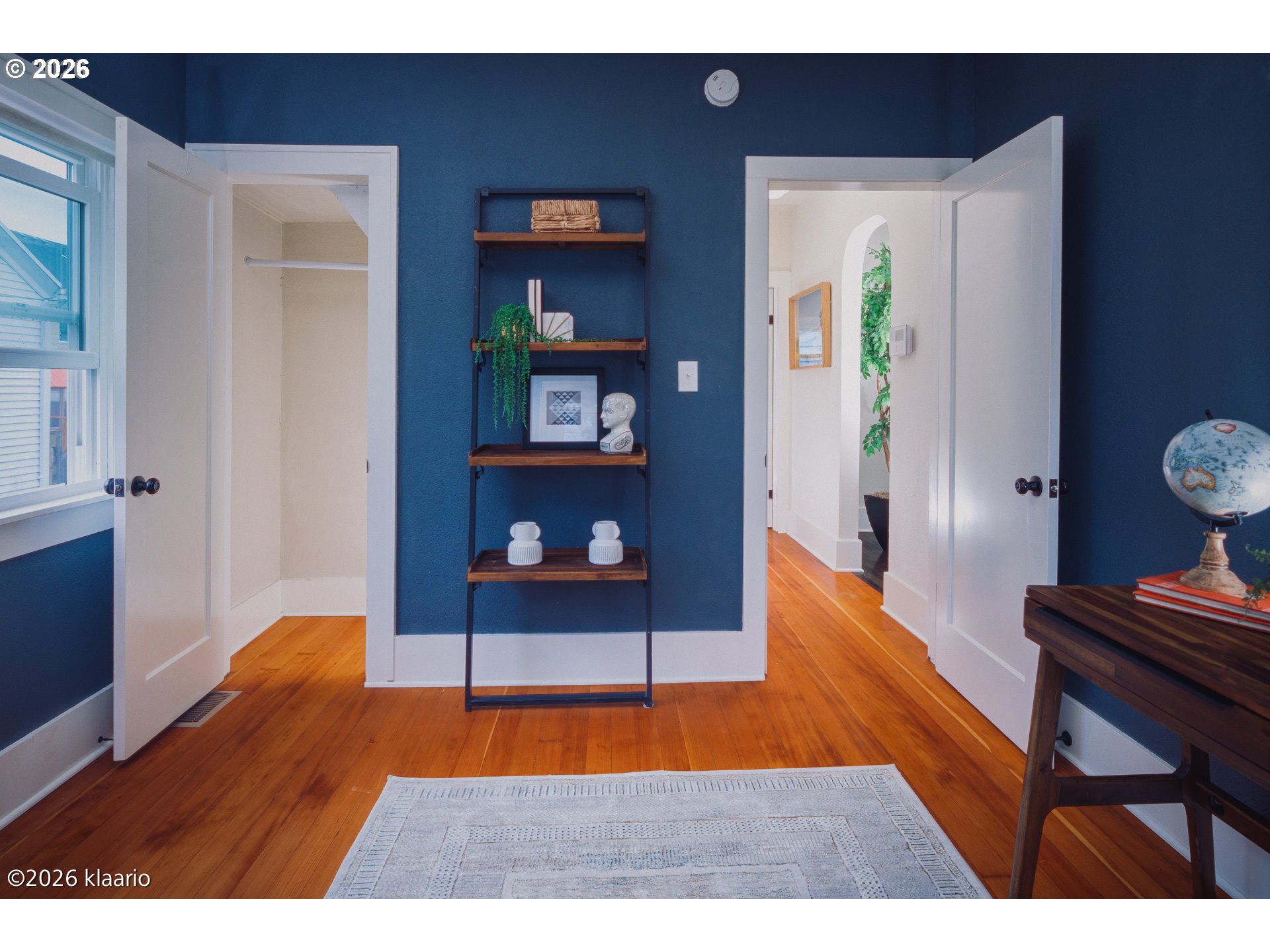 1253 North Baldwin Street Portland, OR 97217 - Photo 12 of 30 a living room with furniture and a wooden floor