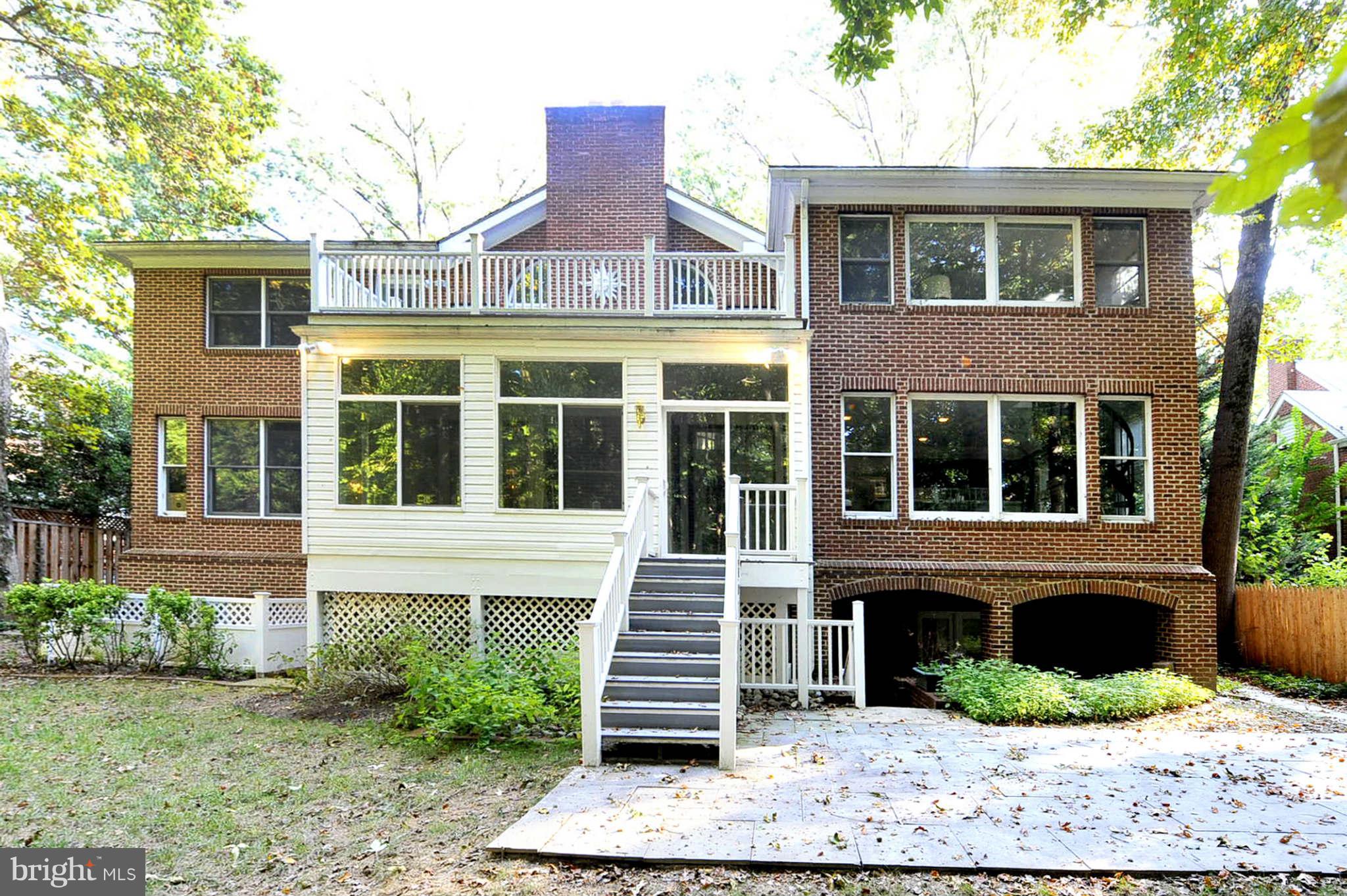 2135 Yorktown Road Northwest Washington, DC 20012 - Photo 15 of 30 Rear View