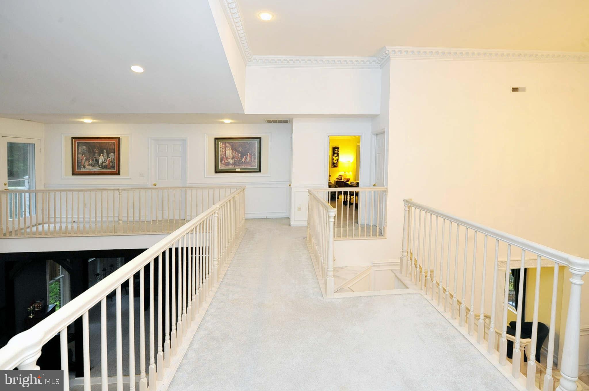 2135 Yorktown Road Northwest Washington, DC 20012 - Photo 16 of 30 Upper Level Hallway / Landing