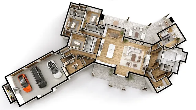 front view of a house