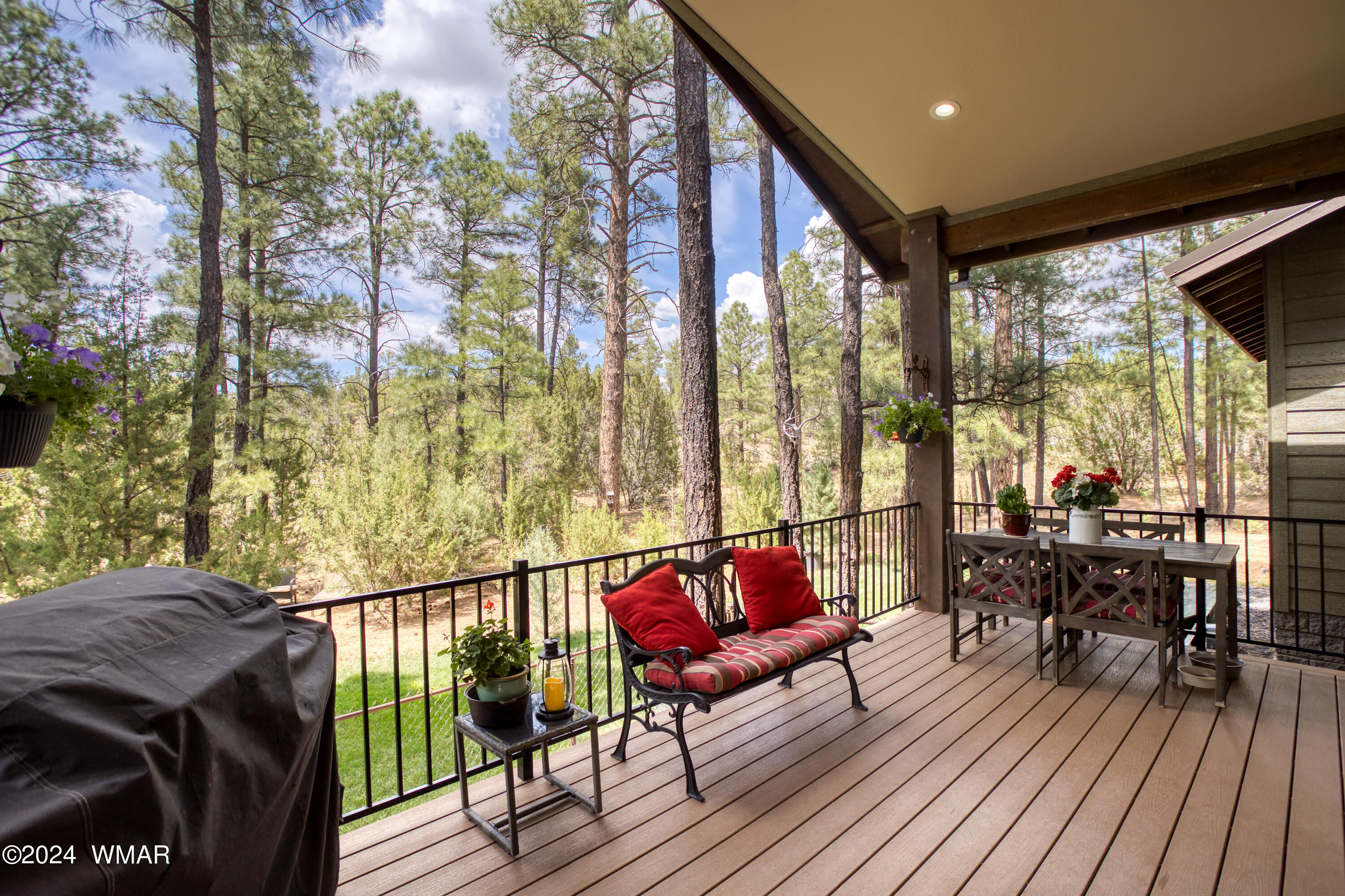 3151 North Eagle Lndg Road Show Low, AZ 85901 - Photo 4 of 26 Covered Back Deck