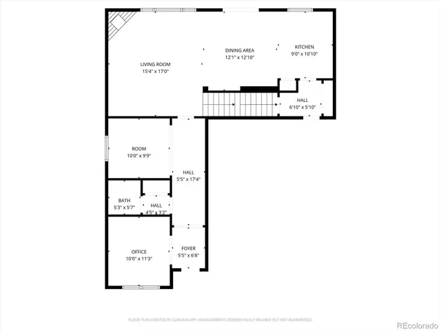 a picture of a bench in a white wall