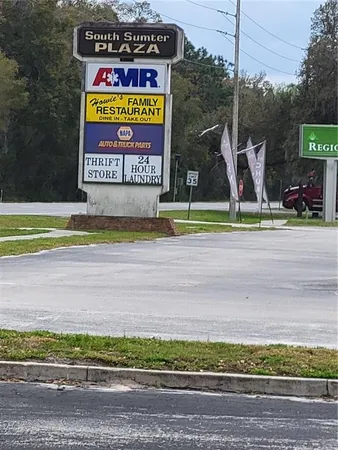 a sign on the side of a building