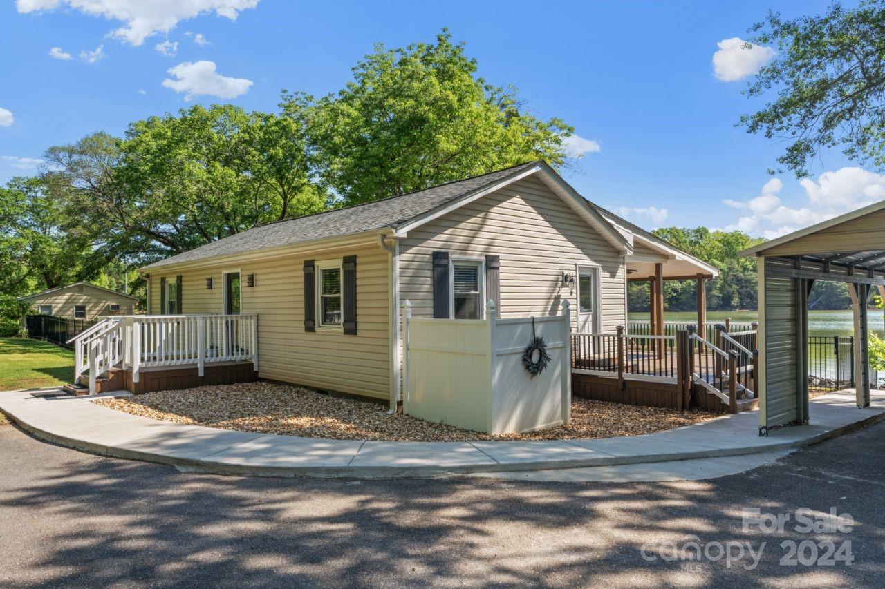 1270 Pole Branch Road Clover, SC 29710 - Photo 27 of 41 a front view of a house with a garage