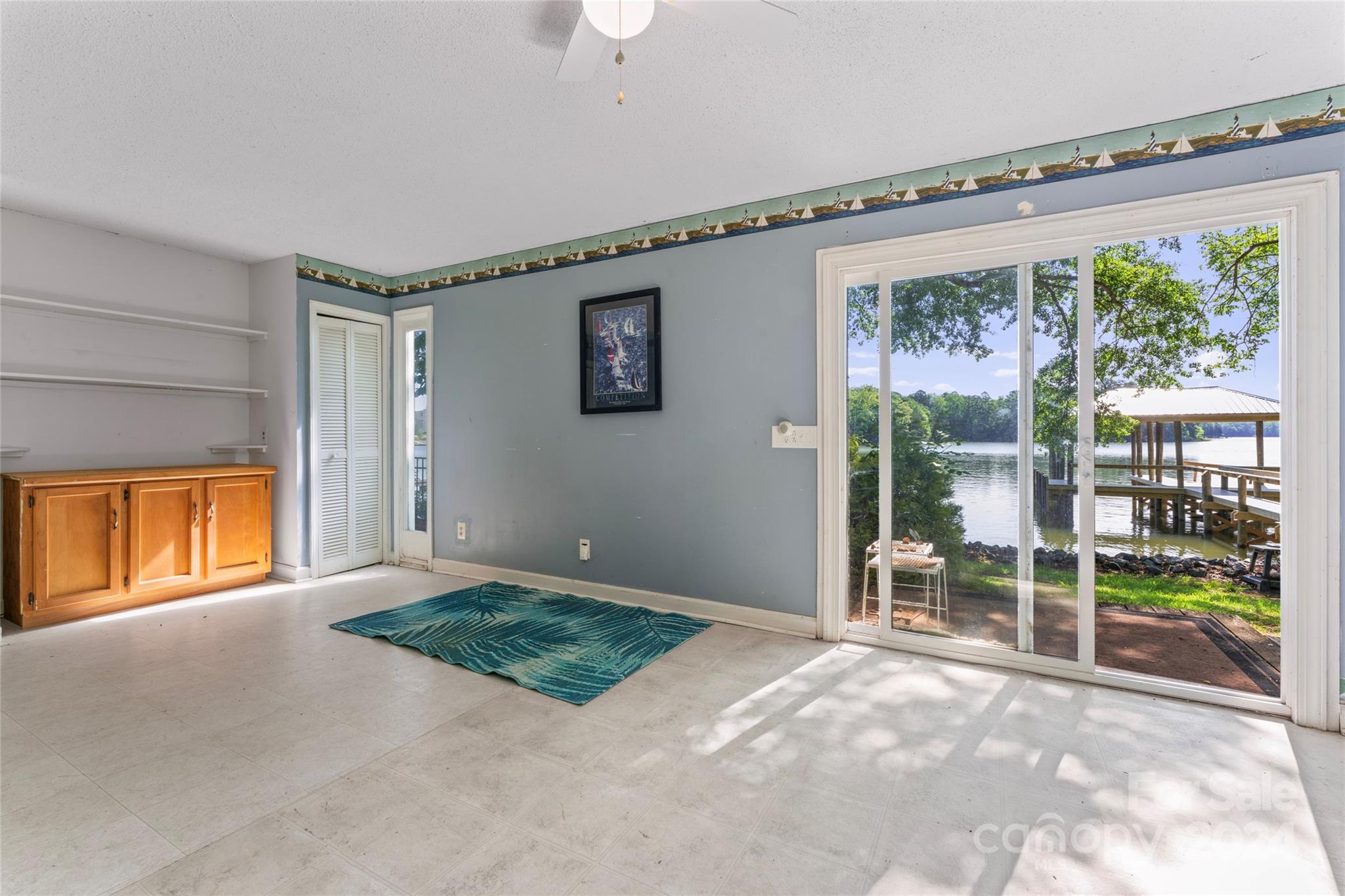 1270 Pole Branch Road Clover, SC 29710 - Photo 37 of 41 a view of an empty room with a fireplace and a window