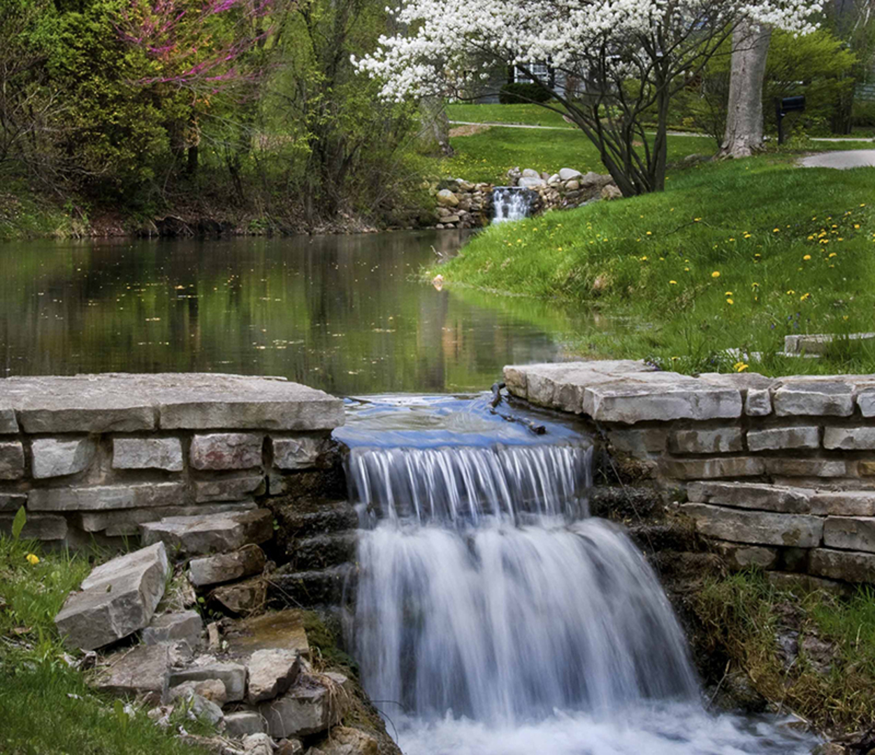 268 Stonegate Road Cary, IL 60013 - Photo 30 of 35 a view of a backyard with sitting area