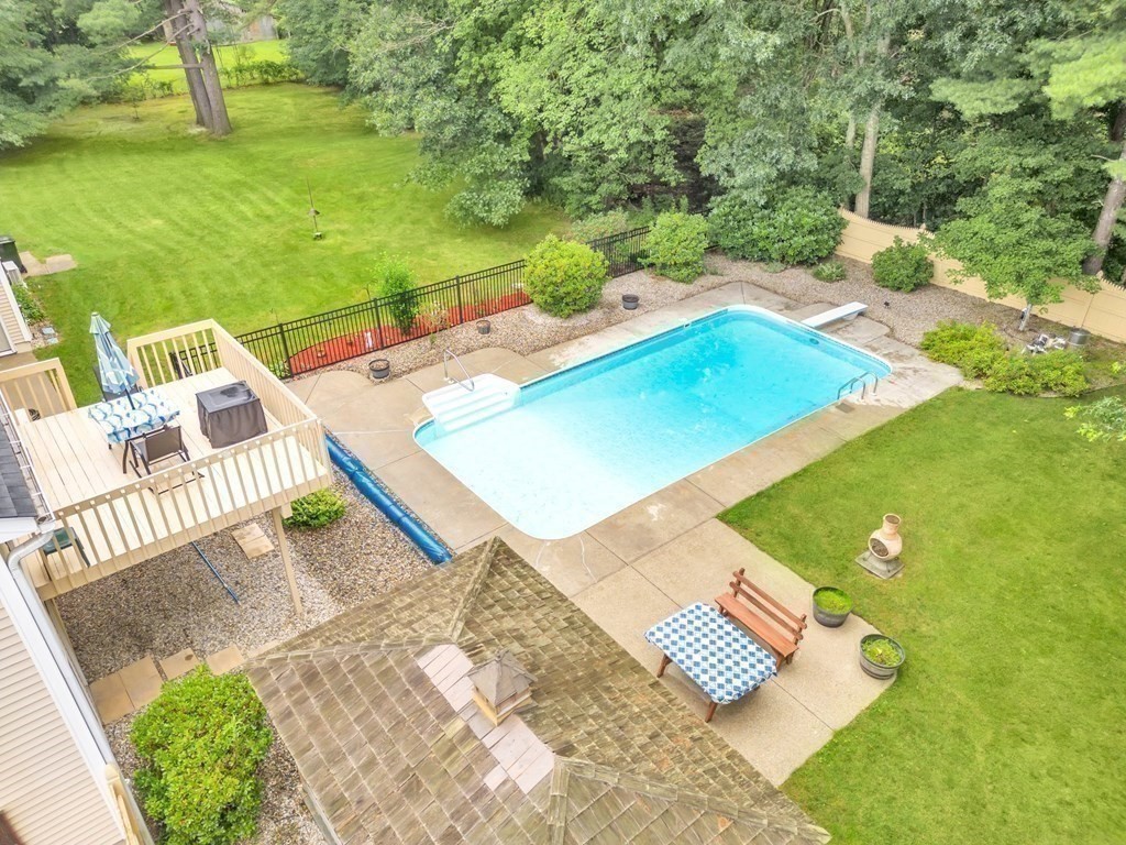 4 Stony Hill Road Hampden, MA 01036 - Photo 33 of 40 swimming pool view with a garden