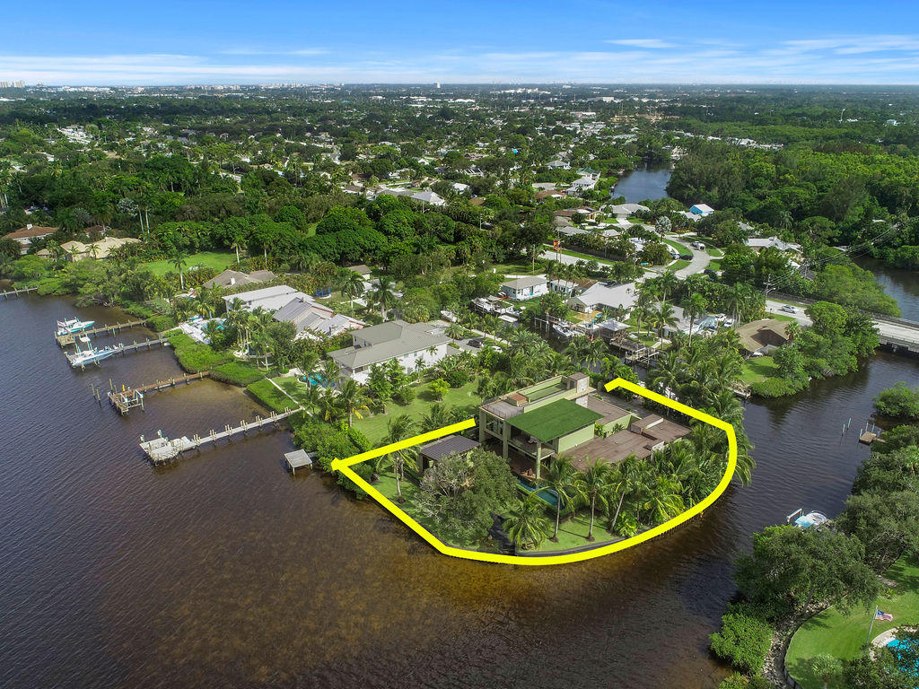 5511 River Cove Jupiter, FL 33458 - Photo 35 of 37 5511RiverCoveAerial(4)_marked