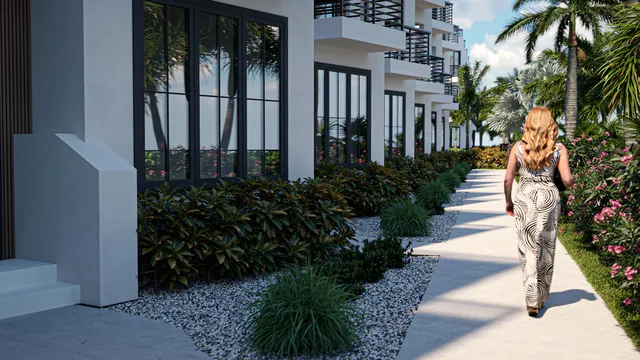 a front view of a house having yard