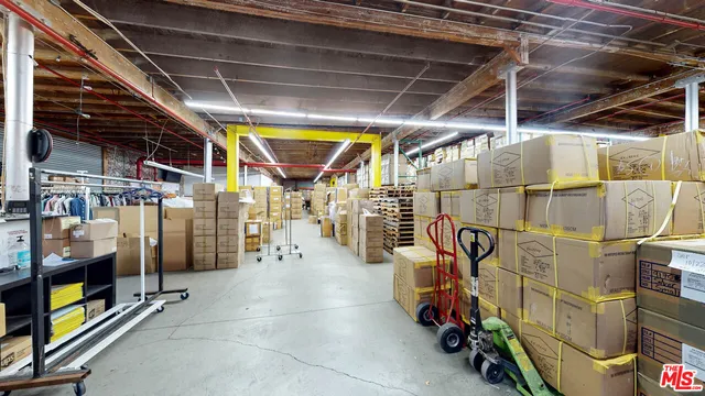 a view of storage and utility room