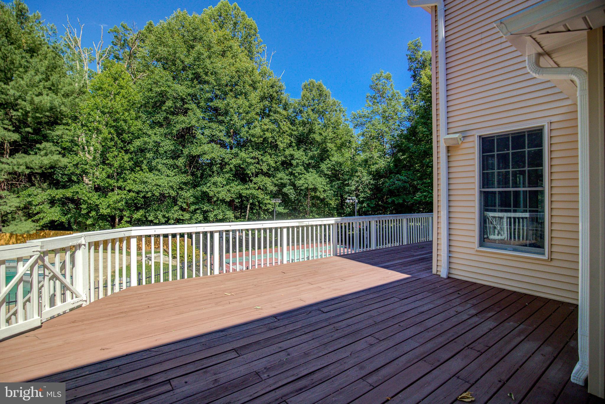 813 Blacks Hill Road Great Falls, VA 22066 - Photo 71 of 92 Spacious Rear Deck