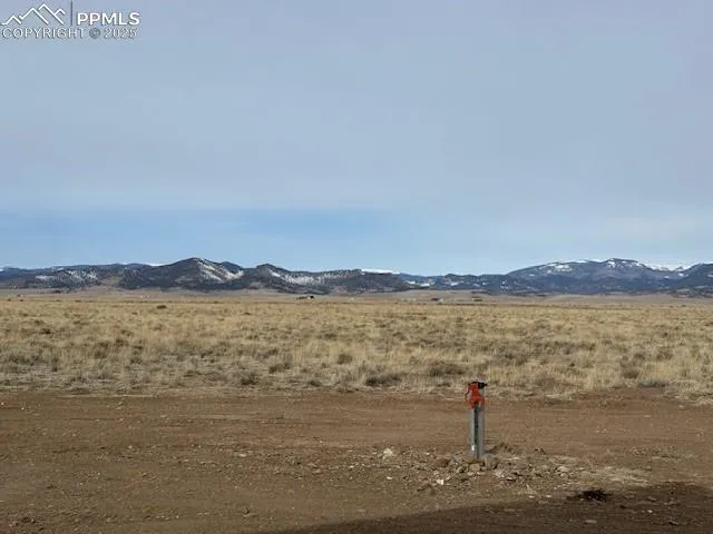 a view of lake with mountain