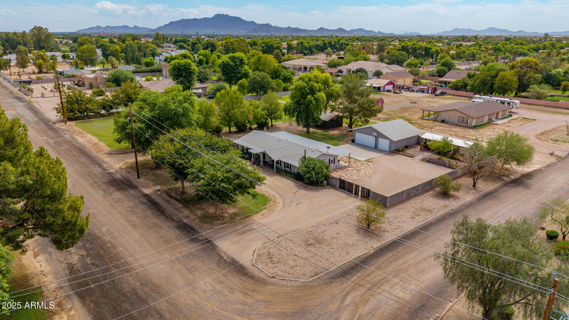 12417 East Cloud Road Chandler, AZ 85249 - Photo 27 of 40 an aerial view of a house with a yard