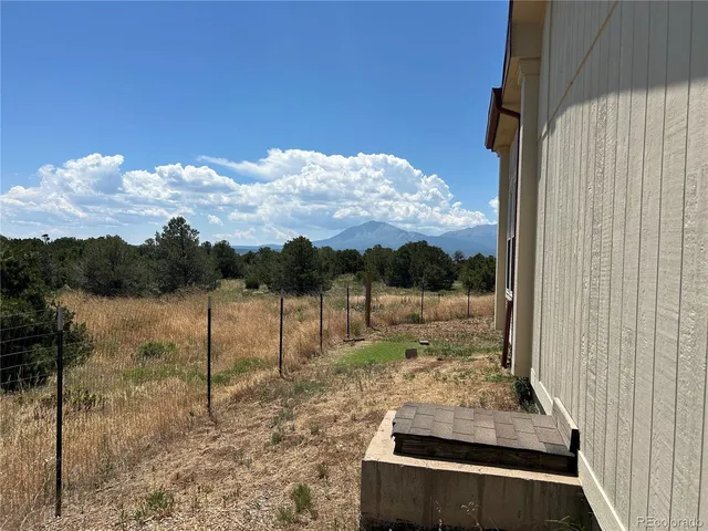 a view of a lake with a mountain