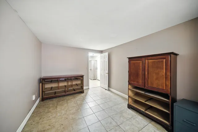 a view of room with walk in closet