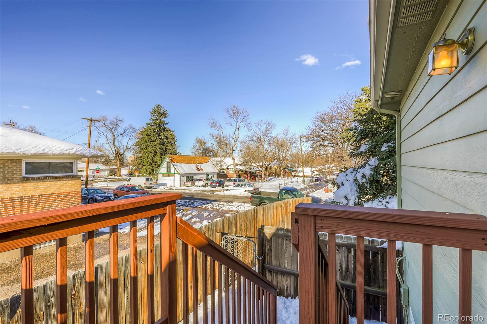 965 Wolff Street, Unit A Denver, CO 80204 - Photo 15 of 34 a view of a balcony with a street