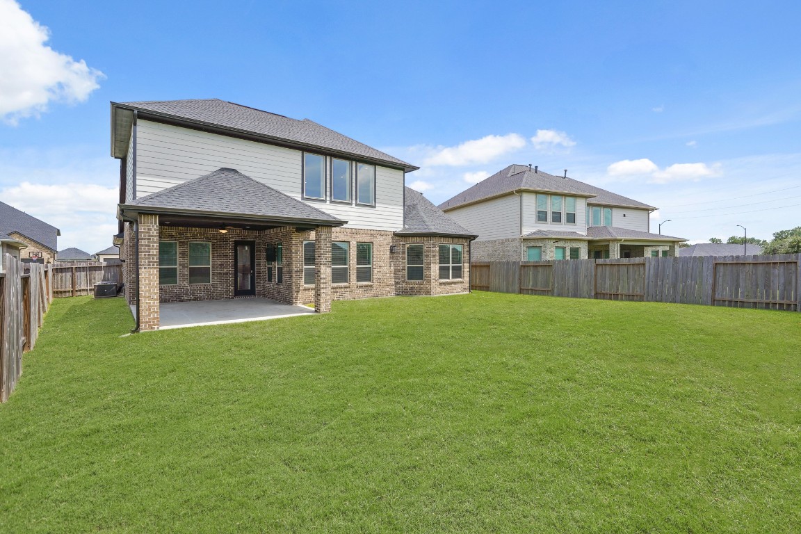 8010 Chantilly Manor Fulshear, TX 77441 - Photo 42 of 50 Expansive backyard with plenty of room for a pool addition.