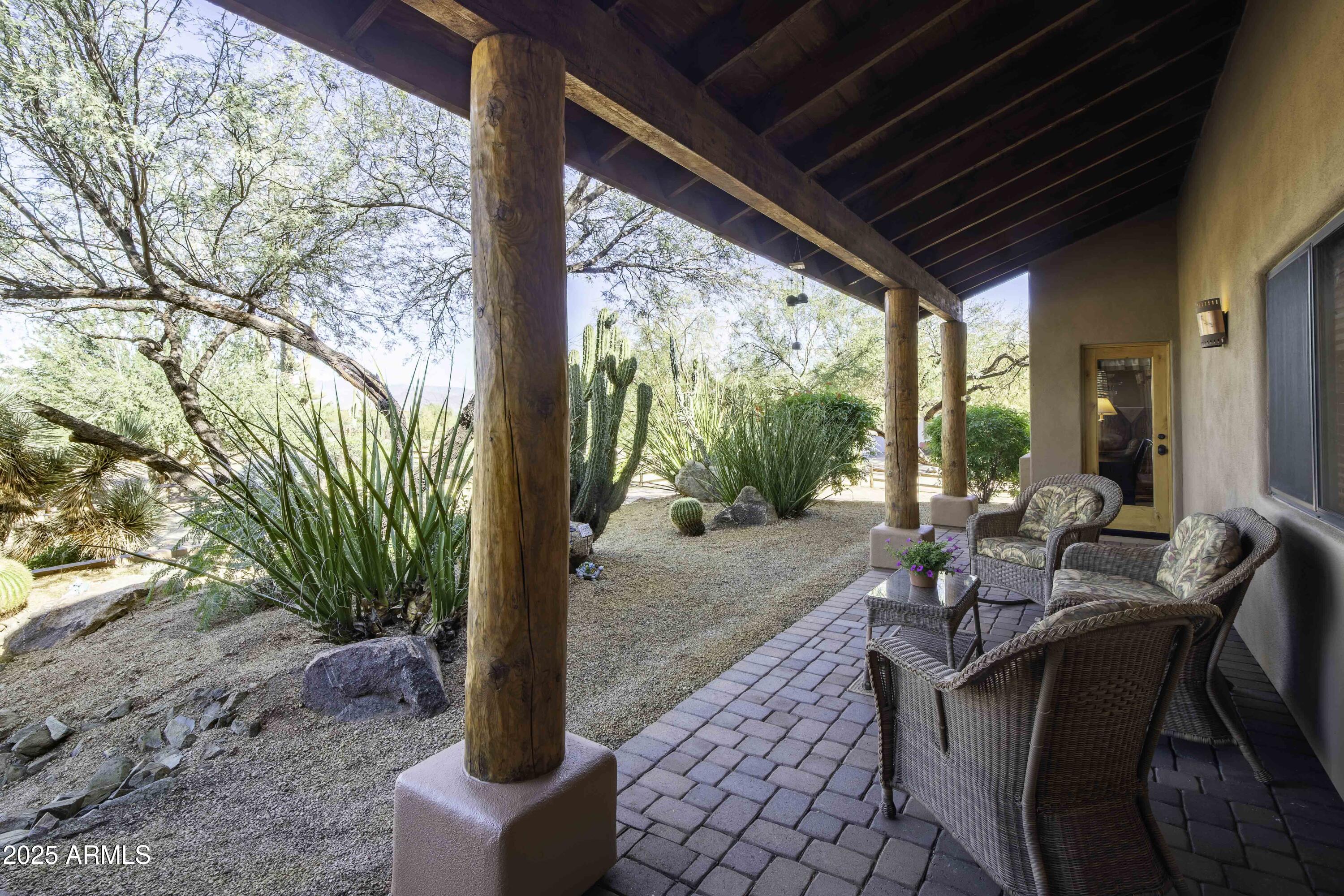 17433 East Quail Track Road Rio Verde, AZ 85263 - Photo 16 of 32 Front Porch