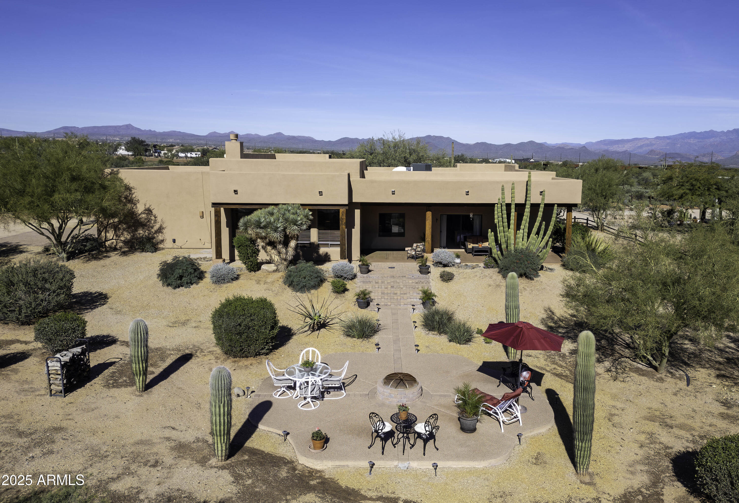 17433 East Quail Track Road Rio Verde, AZ 85263 - Photo 6 of 32 Back or House Drone 3