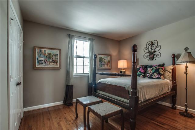 615 Gen George Patton Road Nashville, TN 37221 - Photo 17 of 20 Bedroom with hardwood floors...there isn't any carpet in this condo.