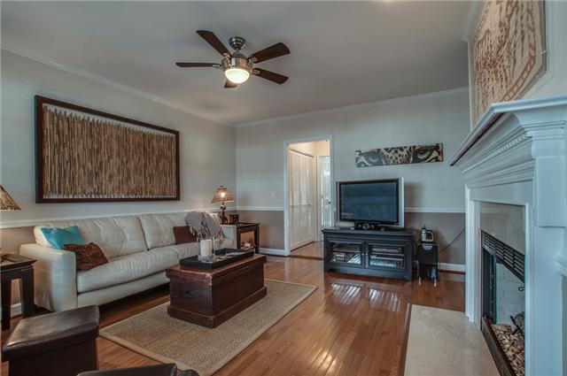 615 Gen George Patton Road Nashville, TN 37221 - Photo 9 of 20 Another view of the den. Notice the crown molding and chair rail.