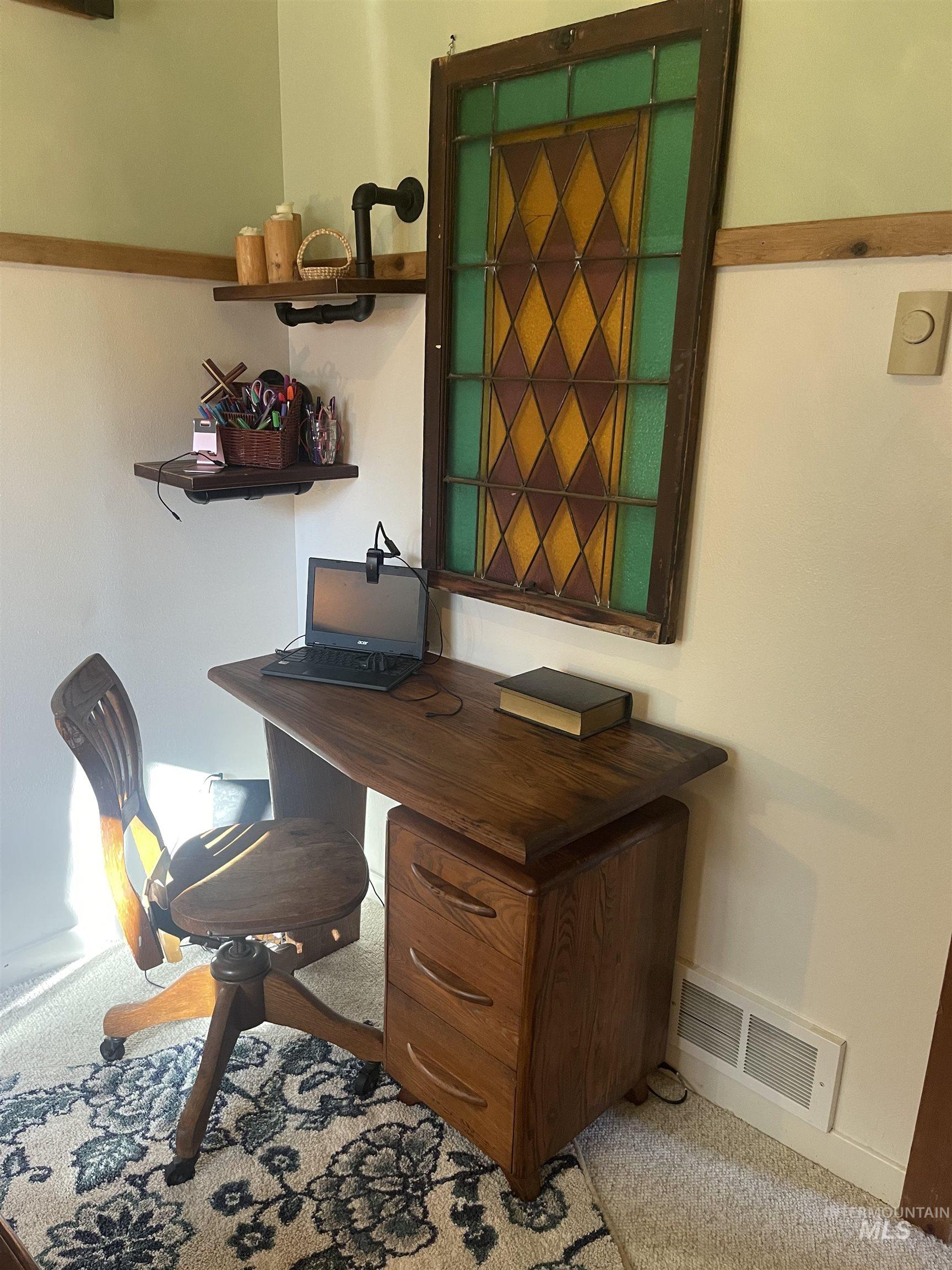 306 Rio Vista Boulevard McCall, ID 83638 - Photo 25 of 40 Home office featuring light carpet and baseboards