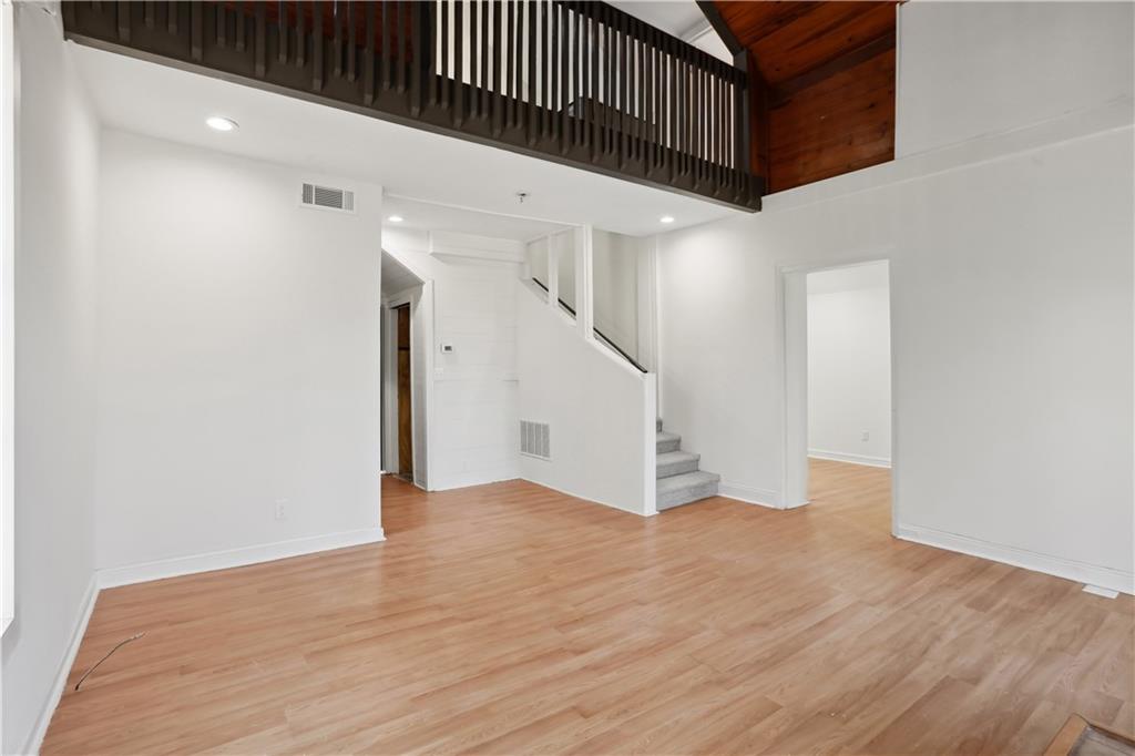 1512 Flat Shoals Road Atlanta, GA 30349 - Photo 7 of 35 a view of an entryway with wooden floor