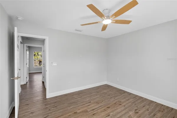 wooden floor in an empty room