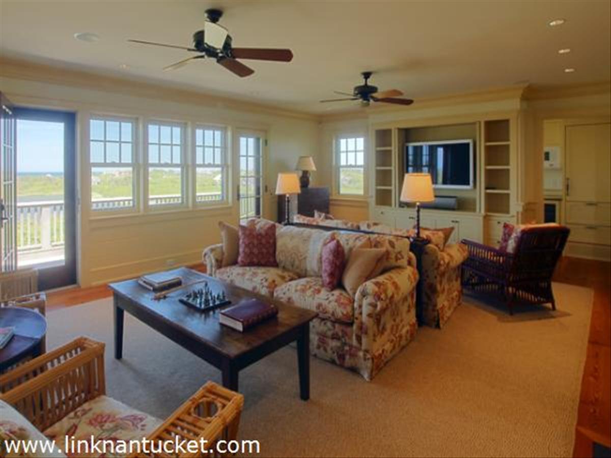 22 Capaum Pond Road Nantucket, MA 02554 - Photo 17 of 22 Great Room with Butler's Pantry