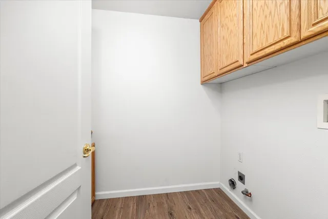 a view of a lake with a house