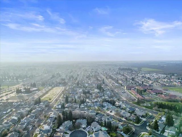 a view of a city and an ocean view