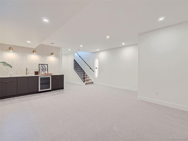 a view of kitchen and microwave