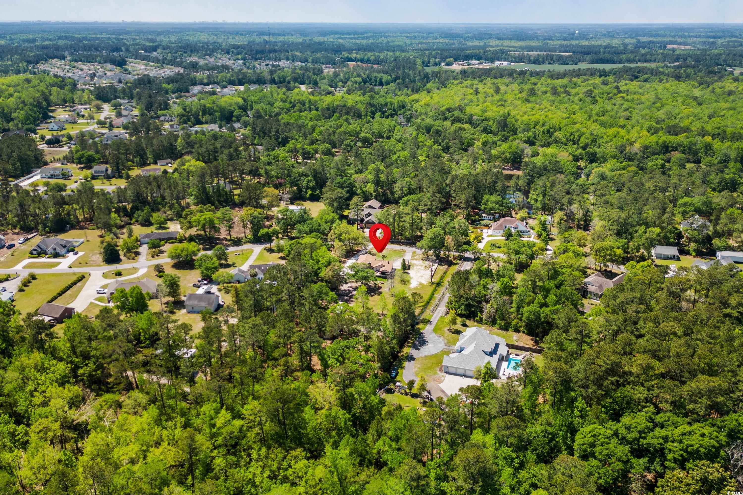 1869 Meadowood Lane Longs, SC 29568 - Photo 36 of 37 Drone / aerial view featuring a view of trees
