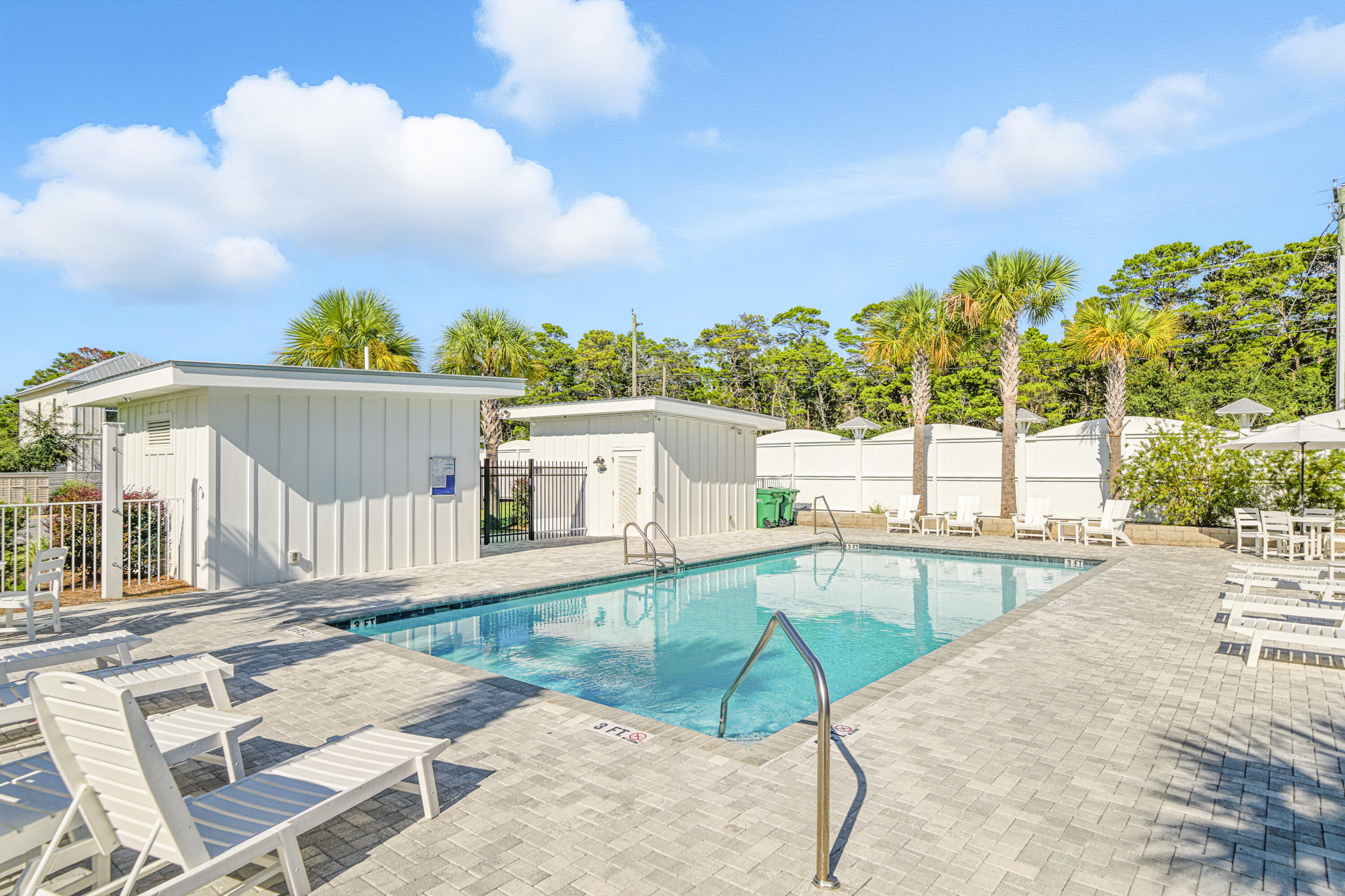 97 Beach View Drive Inlet Beach, FL 32461 - Photo 47 of 57 a view of a house with swimming pool and sitting area