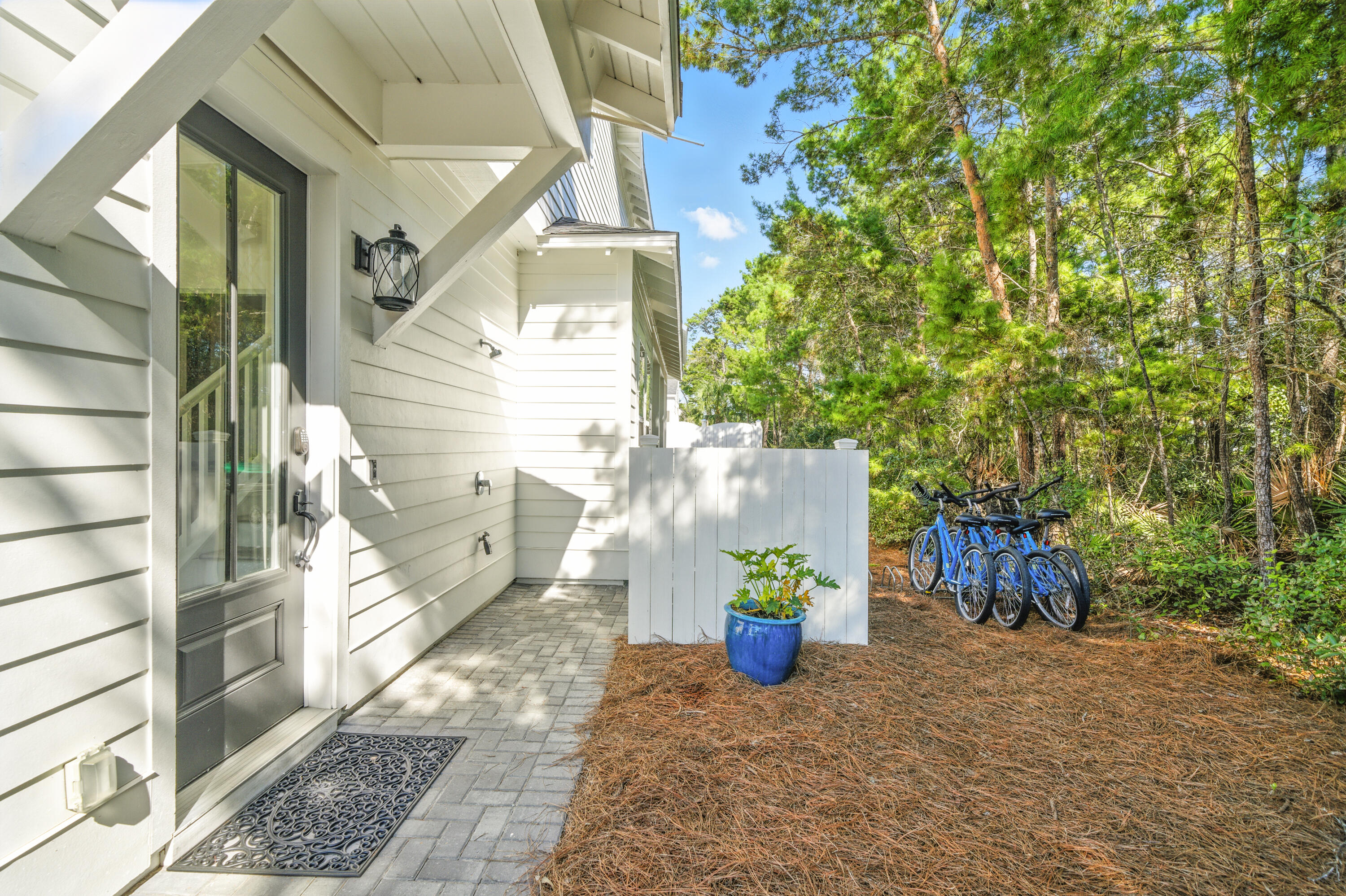 97 Beach View Drive Inlet Beach, FL 32461 - Photo 5 of 57 a view of a path along with potted plants