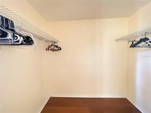 a view of staircase with white floor