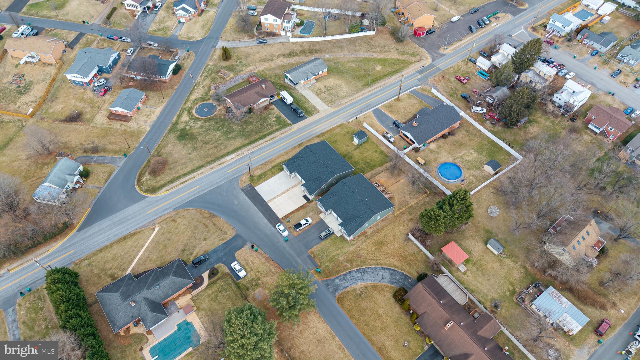 103 6th Avenue Luray, VA 22835 - Photo 47 of 58 an aerial view of a house with a yard