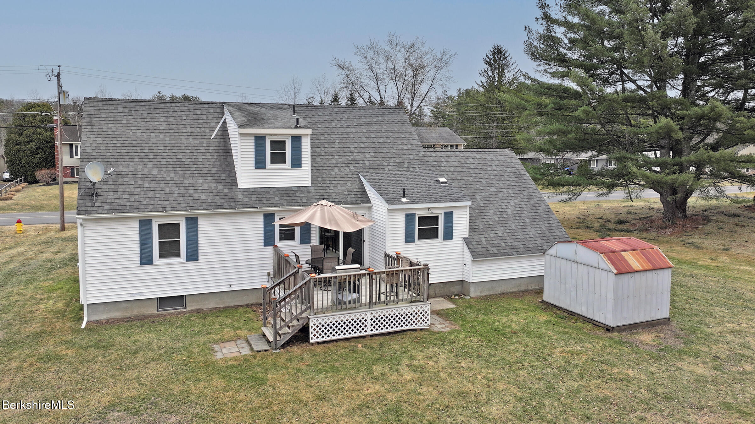 111 Oak Hill Road Pittsfield, MA 01201 - Photo 22 of 36 Rear View of Deck