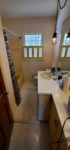 1709 Bethel Road Morganton, NC 28655 - Photo 15 of 21 a bathroom with a sink a mirror and a toilet