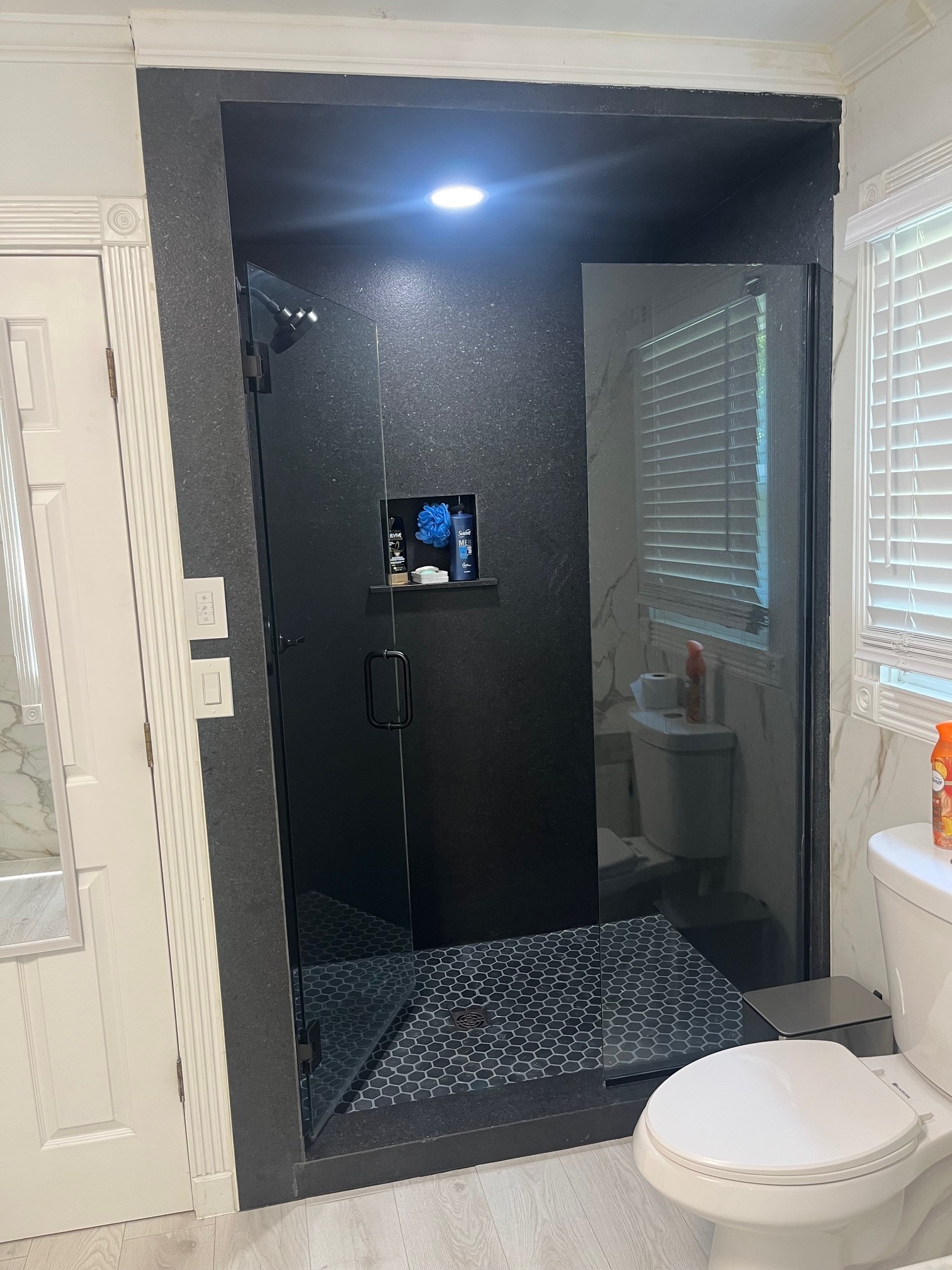 1450 Donna Road Lewisburg, TN 37091 - Photo 9 of 33 a bathroom with a toilet and a shower