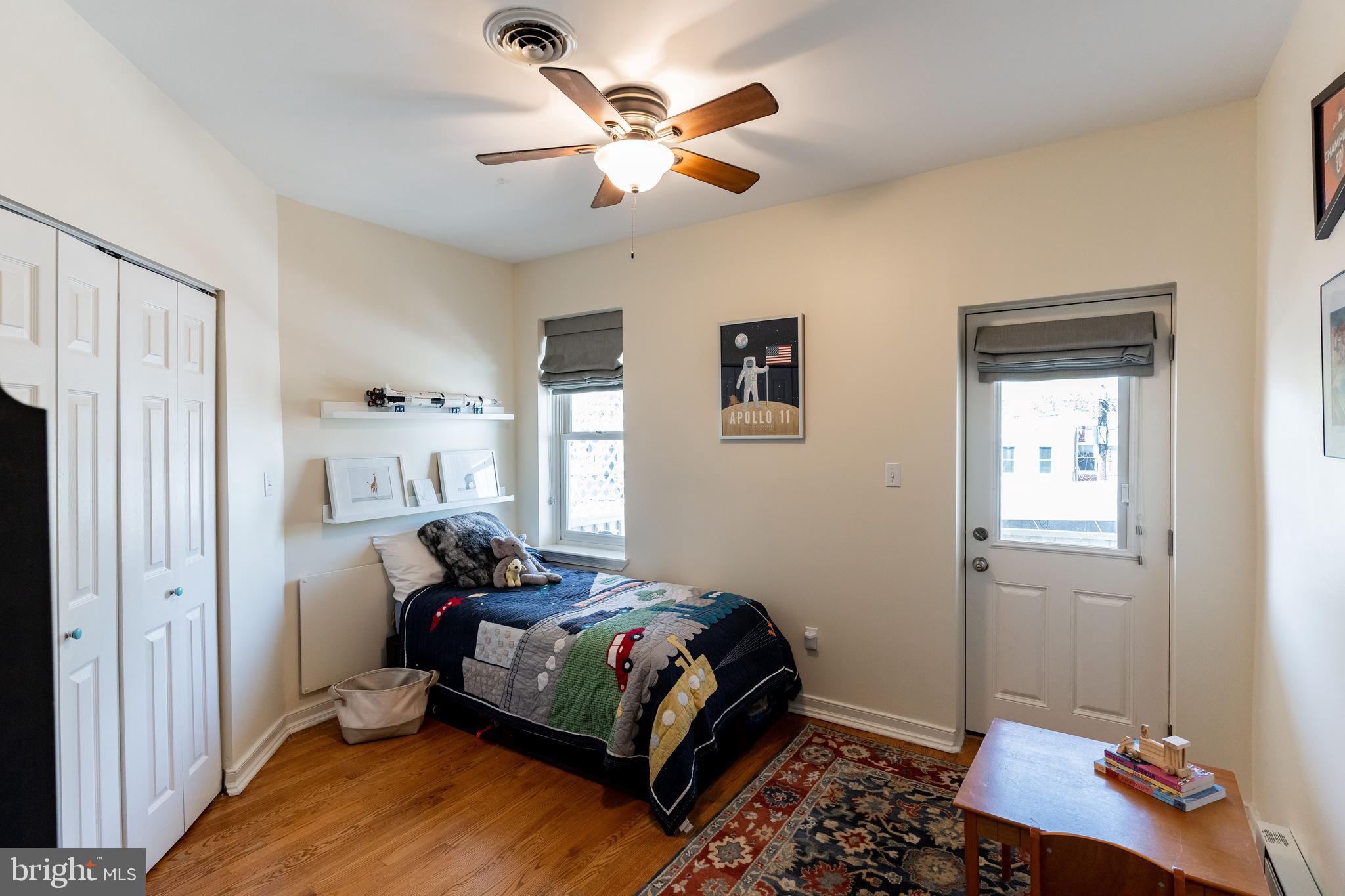 238 10th Street Northeast Washington, DC 20002 - Photo 18 of 29 Bedroom 3 with Balcony Access