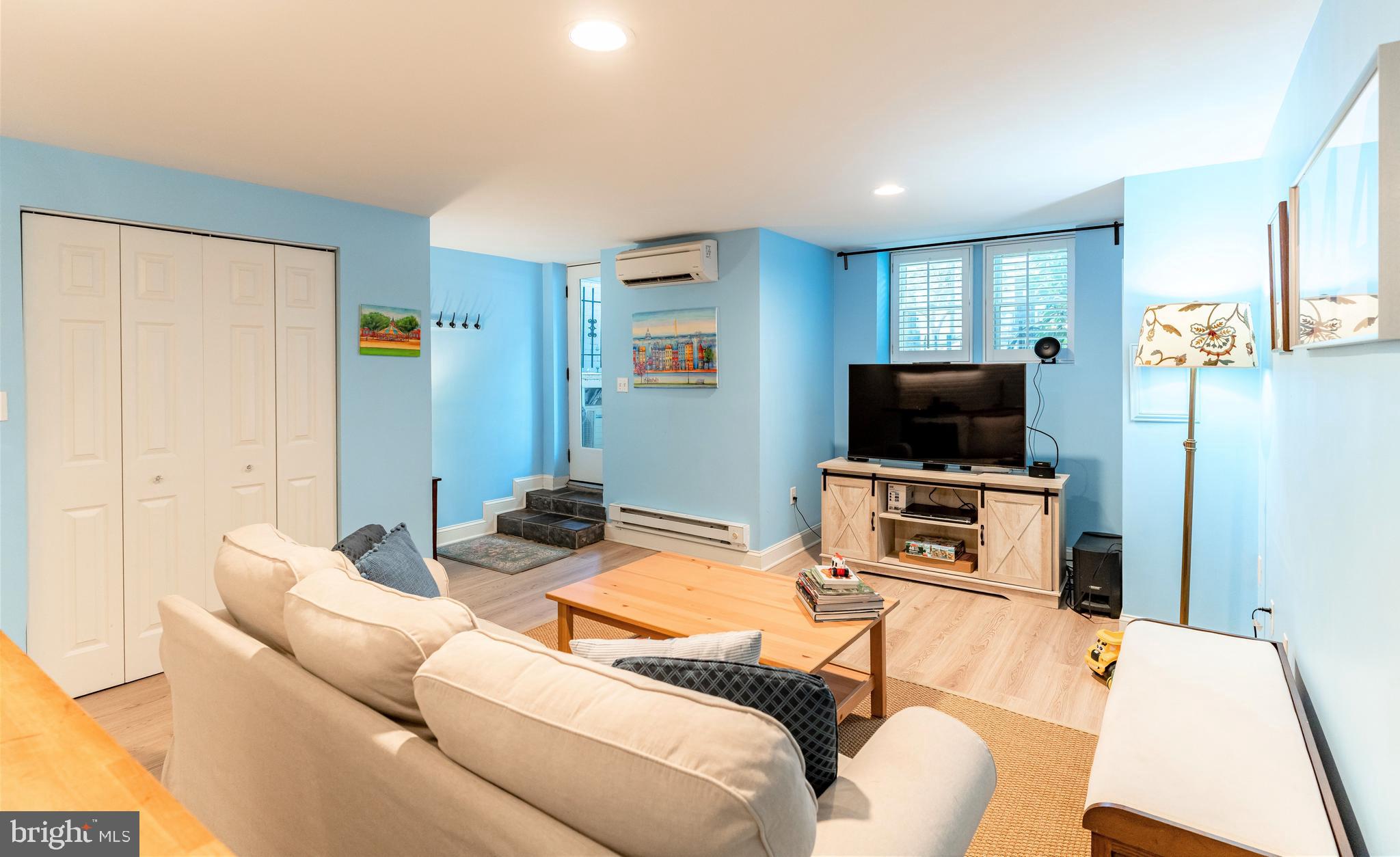 238 10th Street Northeast Washington, DC 20002 - Photo 21 of 29 Lower Level Rec Room with Separate Entrance