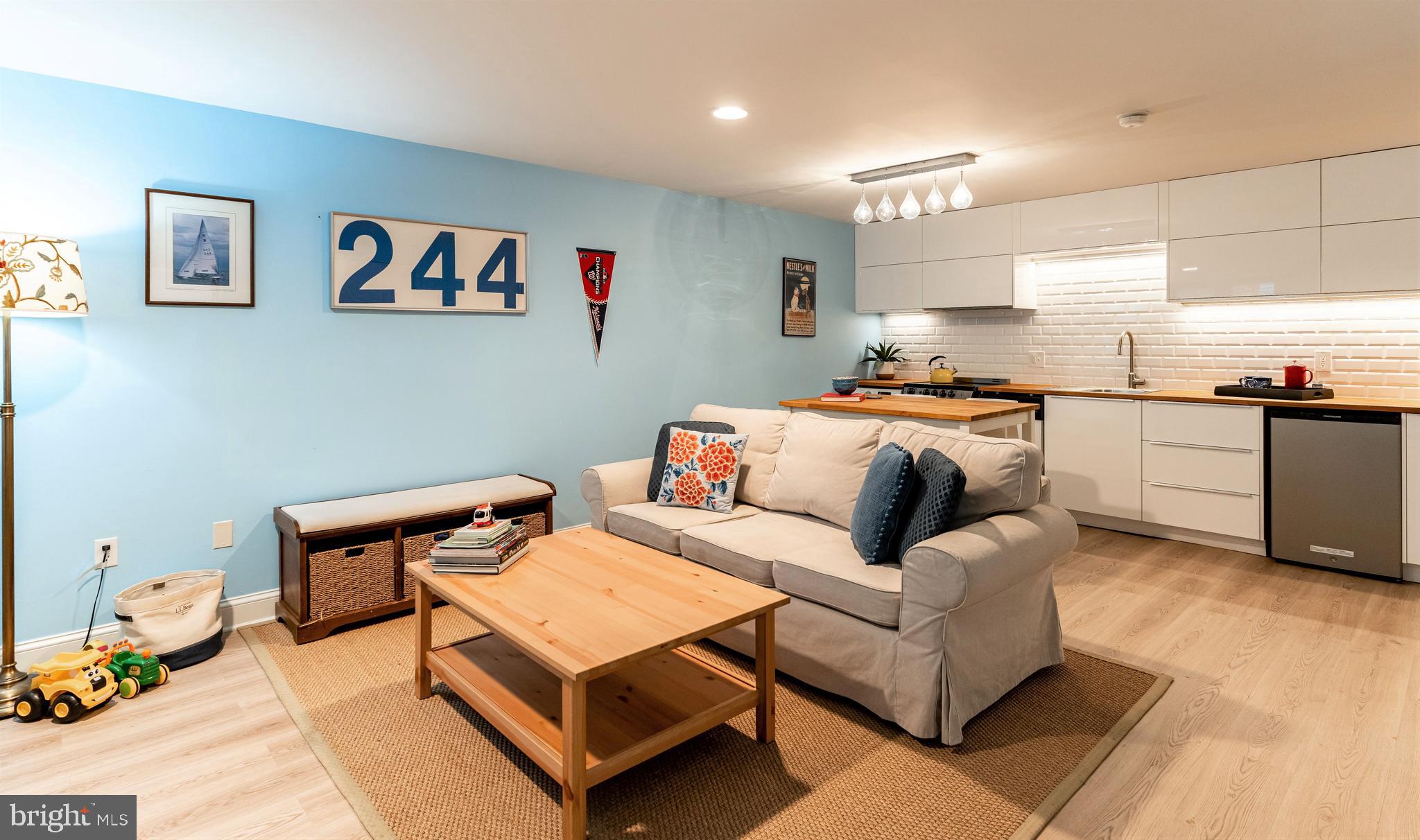 238 10th Street Northeast Washington, DC 20002 - Photo 22 of 29 Lower Level with Kitchen