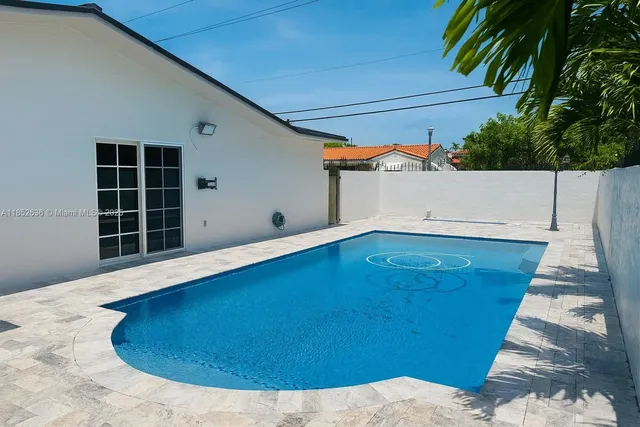 a view of outdoor space deck and yard