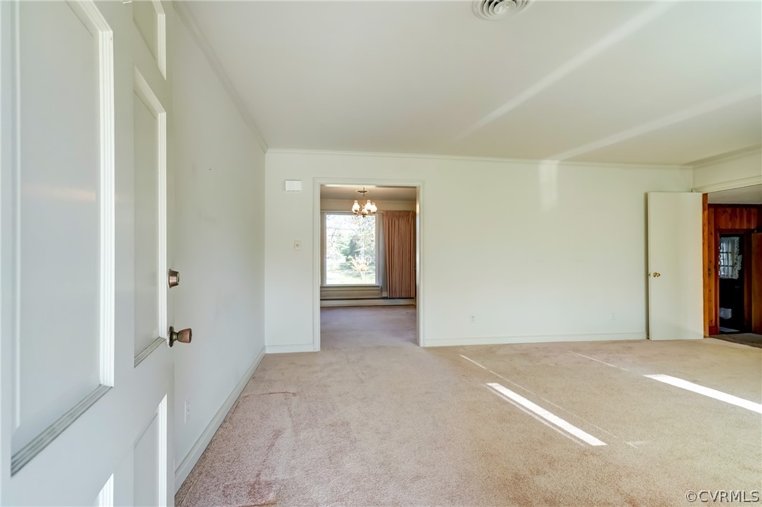 2100 Manlyn Road Henrico, VA 23229 - Photo 4 of 39 VIEW FROM THE FRONT DOOR. TAKE A LOOK ALL THE WAY