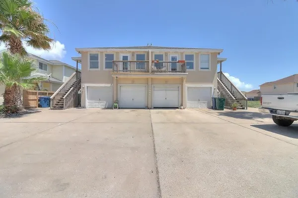 a view of a house with a patio