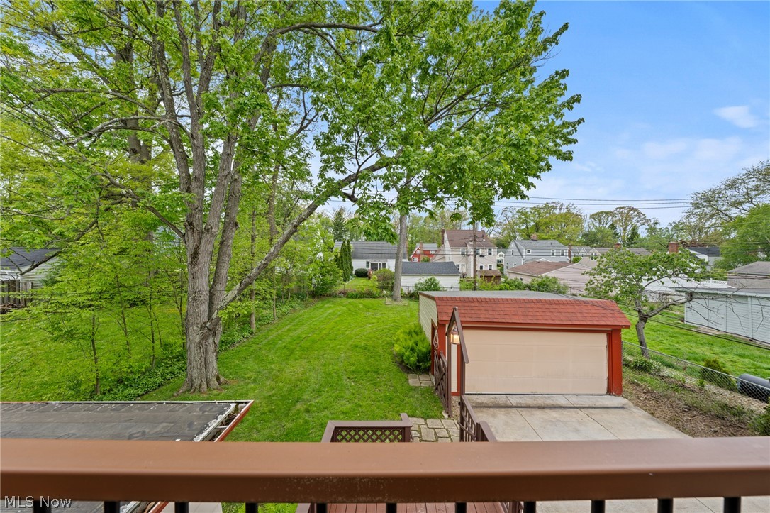 1620 Oakmount Road South Euclid, OH 44121 - Photo 27 of 48 2nd Floor Juliet Balcony View