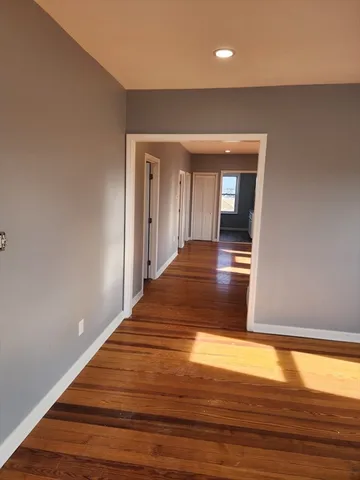 a view of an entryway of a house