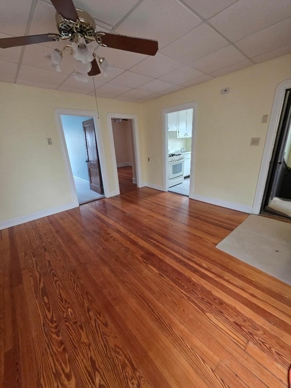 146 Middlesex Street, Unit 2 Fall River, MA 02723 - Photo 9 of 19 a view of empty room with wooden floor